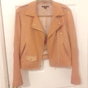 Theory lambskin moto jacket